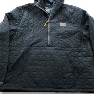 L.L. Bean Black Quilted Puffer Jacket